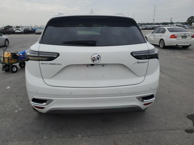 LRBFZRR41ND069837 - 2022 BUICK ENVISION AVENIR WHITE photo 6