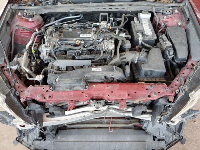 4T1C11BK9MU021941 - 2021 TOYOTA CAMRY LE RED photo 11