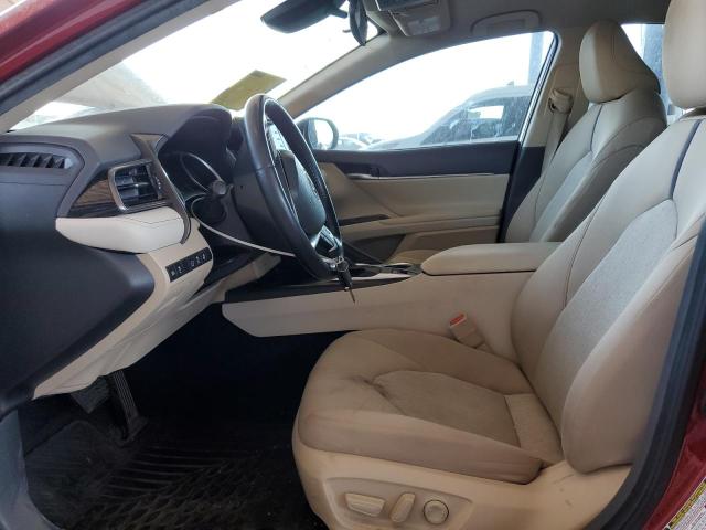 4T1C11BK9MU021941 - 2021 TOYOTA CAMRY LE RED photo 7