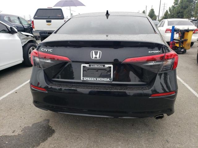 2HGFE2F54PH520641 - 2023 HONDA CIVIC SPORT BLACK photo 6