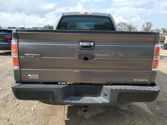 1FTEX1EM9CFA84212 - 2012 FORD F150 SUPER CAB GRAY photo 6