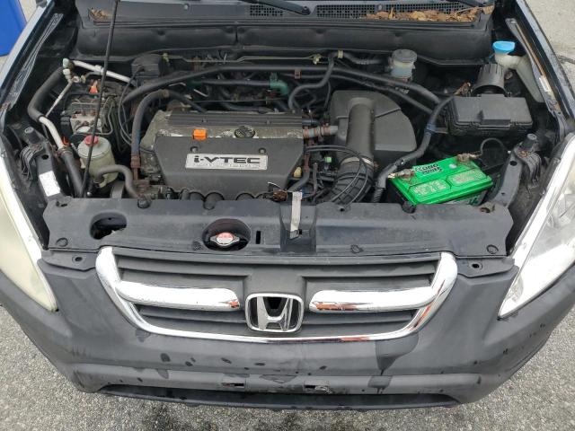 JHLRD78802C035639 - 2002 HONDA CR-V EX BLACK photo 12