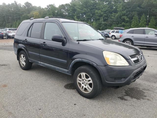 JHLRD78802C035639 - 2002 HONDA CR-V EX BLACK photo 4