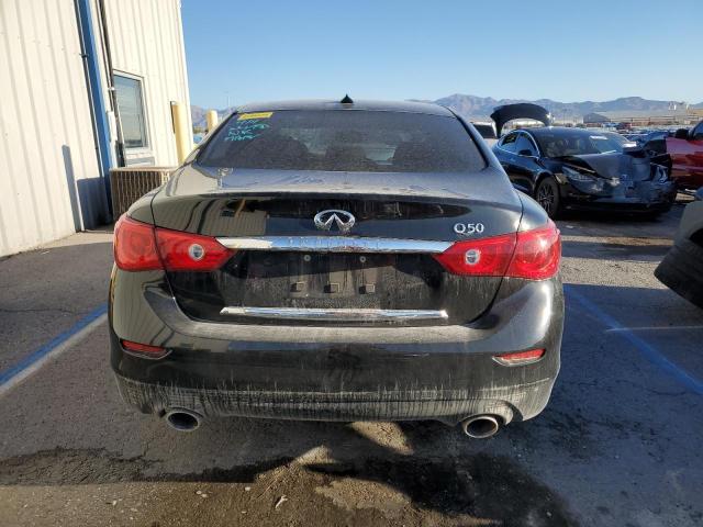 JN1BV7AP3FM352279 - 2015 INFINITI Q50 BASE BLACK photo 6