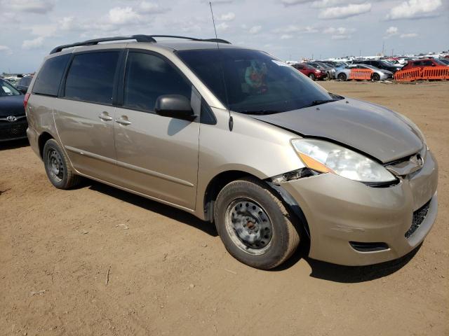 5TDZK23C67S053747 - 2007 TOYOTA SIENNA CE TAN photo 4