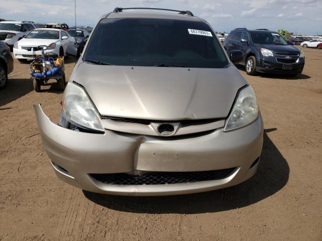 5TDZK23C67S053747 - 2007 TOYOTA SIENNA CE TAN photo 5