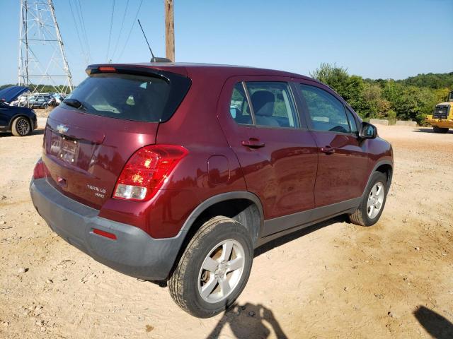 3GNCJNSB4GL236693 - 2016 CHEVROLET TRAX LS BURGUNDY photo 3