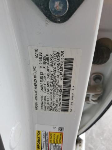 1HGCV1F3XJA266029 - 2018 HONDA ACCORD SPORT Blanc photo 12