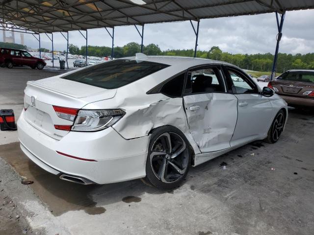 1HGCV1F3XJA266029 - 2018 HONDA ACCORD SPORT Blanc photo 3