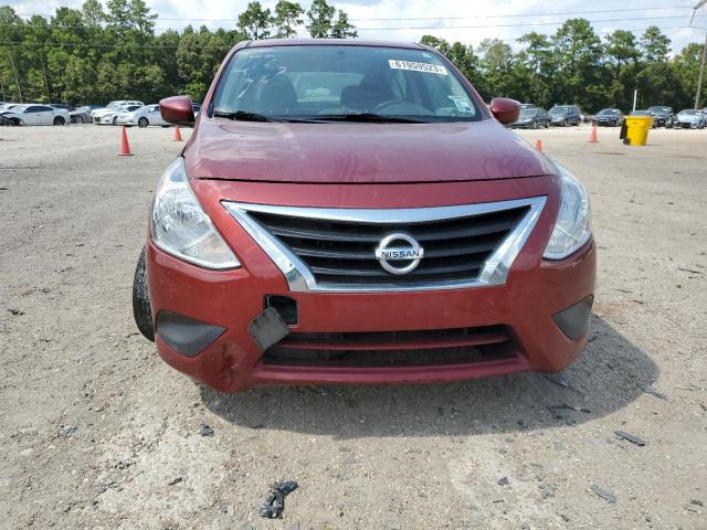 3N1CN7AP5JL854993 - 2018 NISSAN VERSA S/S S RED photo 5