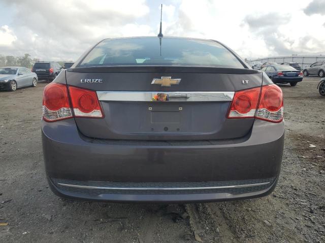 1G1PF5S93B7229751 - 2011 CHEVROLET CRUZE LT GRAY photo 6