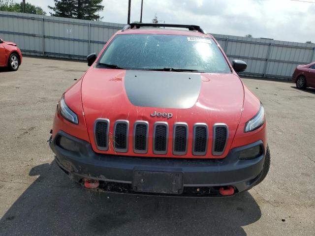 1C4PJMBS6HW621222 - 2017 JEEP CHEROKEE TRAILHAWK Qırmızı foto 5