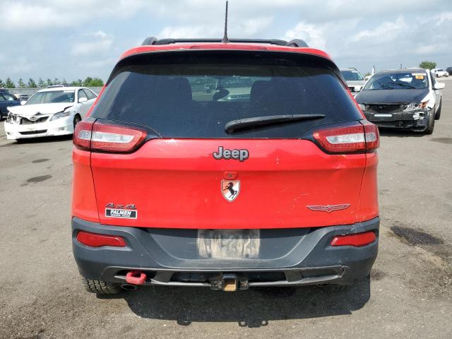 1C4PJMBS6HW621222 - 2017 JEEP CHEROKEE TRAILHAWK Qırmızı foto 6