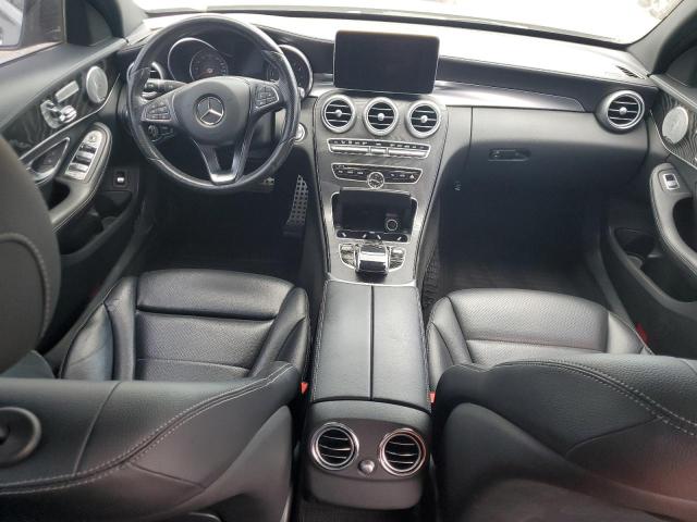 55SWF4KB8GU122808 - 2016 MERCEDES-BENZ C 300 4MATIC BLUE photo 8