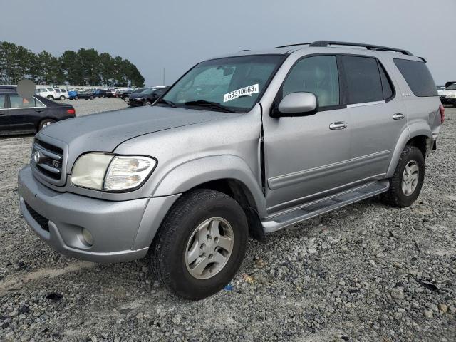 5TDZT38A01S045449 - 2001 TOYOTA SEQUOIA LIMITED SILVER photo 1