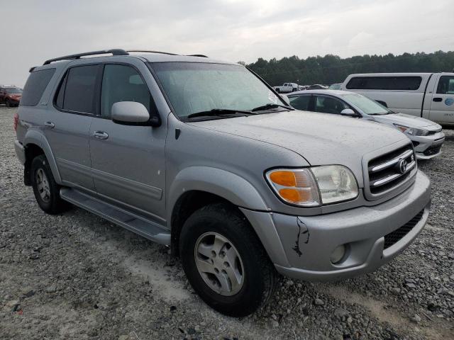 5TDZT38A01S045449 - 2001 TOYOTA SEQUOIA LIMITED SILVER photo 4