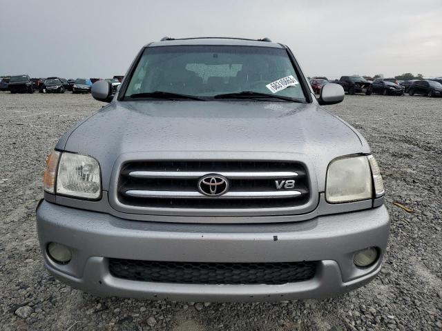 5TDZT38A01S045449 - 2001 TOYOTA SEQUOIA LIMITED SILVER photo 5