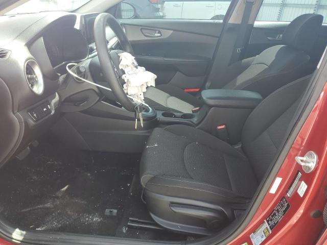 3KPF24AD8KE064133 - 2019 KIA FORTE FE RED photo 7