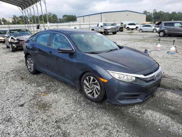 2HGFC2F78JH589377 - 2018 HONDA CIVIC EX BLUE photo 4