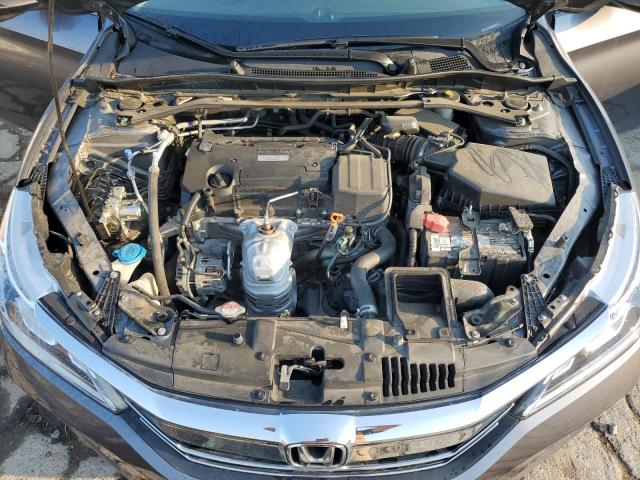 1HGCR2F80HA131500 - 2017 HONDA ACCORD EXL GRAY photo 11