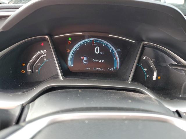 19XFC1F74HE008715 - 2017 HONDA CIVIC EXL ნაცრისფერი ფოტო 9