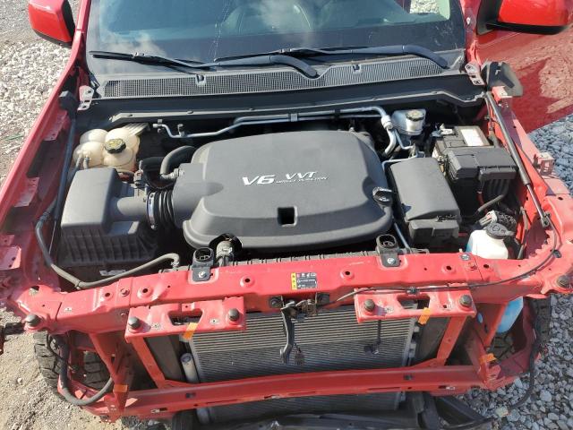 1GCGTEEN1J1287478 - 2018 CHEVROLET COLORADO ZR2 RED photo 12