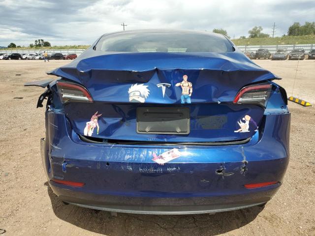 5YJ3E1EA8LF745686 - 2020 TESLA MODEL 3 BLUE photo 6