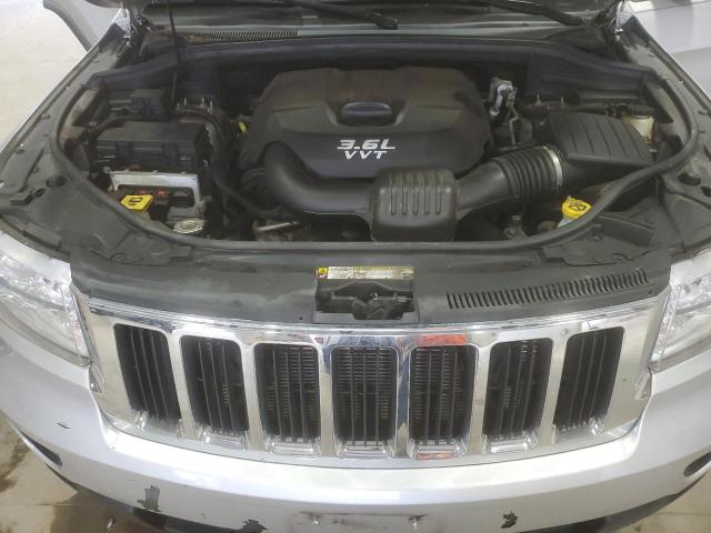 1C4RJFAG4CC148643 - 2012 JEEP GRAND CHER LAREDO SILVER photo 12