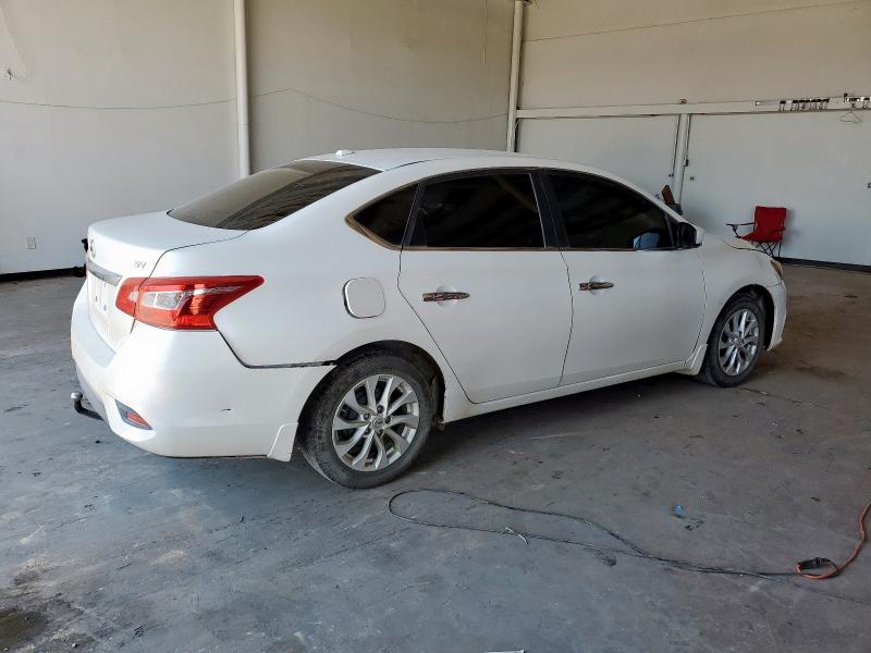 3N1AB7AP7JL658635 - 2018 NISSAN SENTRA S WHITE photo 3