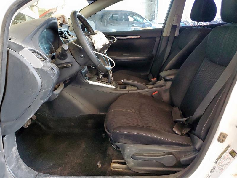 3N1AB7AP7JL658635 - 2018 NISSAN SENTRA S WHITE photo 7