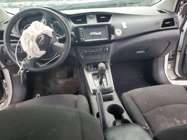 3N1AB7APXKY352582 - 2019 NISSAN SENTRA S WHITE photo 8