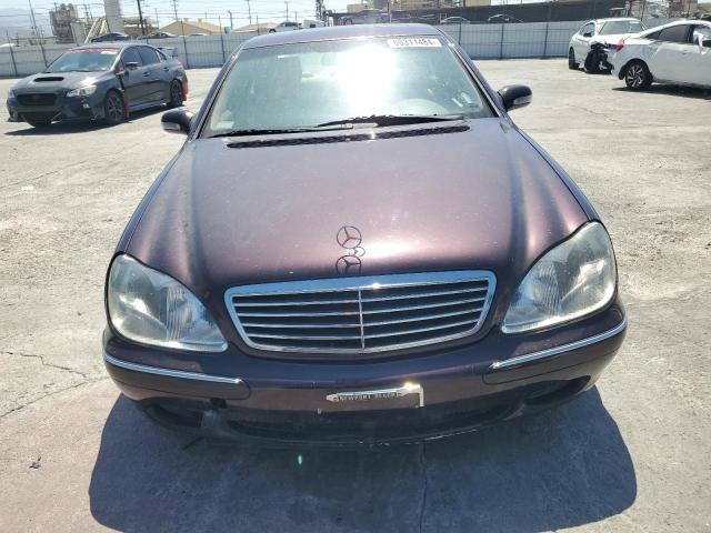 WDBNG70J1YA073918 - 2000 MERCEDES-BENZ S-CLASS 430 BURGUNDY photo 5