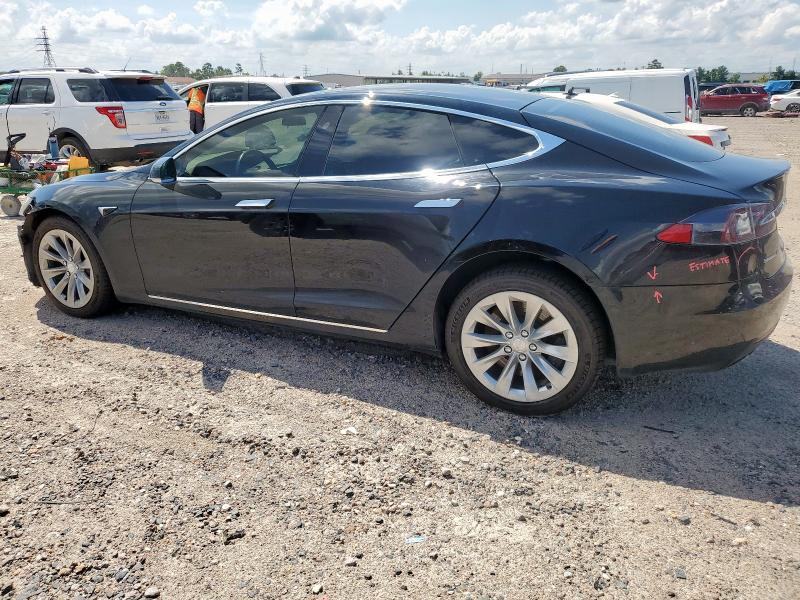 5YJSA1E22JF268749 - 2018 TESLA MODEL S Чорний фото 2