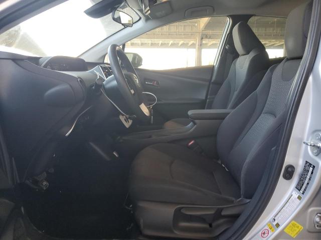 JTDKBRFU2J3068155 - 2018 TOYOTA PRIUS ვერცხლისფერი ფოტო 7