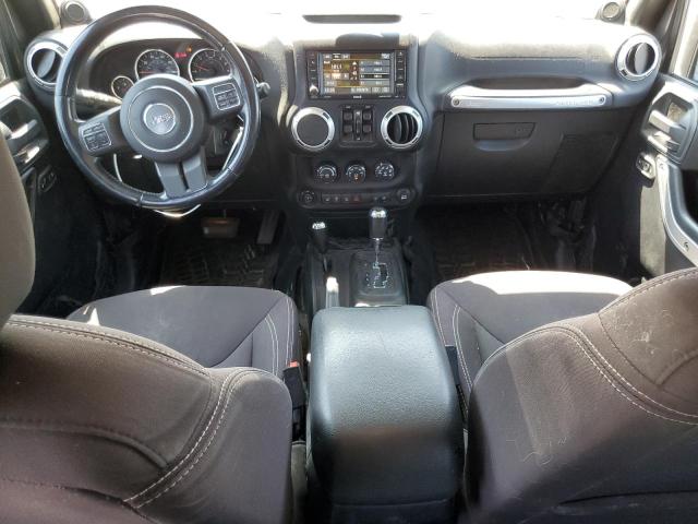 1C4HJWEG2EL283399 - 2014 JEEP WRANGLER UNLIMITED SAHARA GRAY photo 8