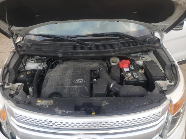 1FMHK7D81CGA24644 - 2012 FORD EXPLORER XLT WHITE photo 12