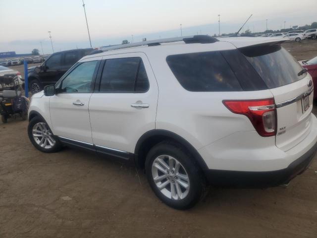 1FMHK7D81CGA24644 - 2012 FORD EXPLORER XLT WHITE photo 2