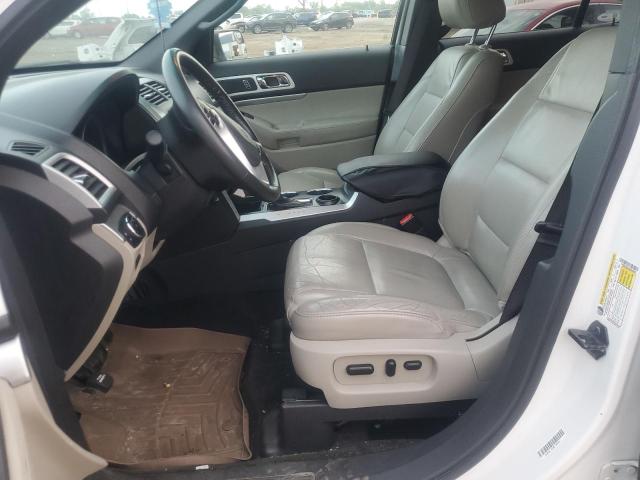 1FMHK7D81CGA24644 - 2012 FORD EXPLORER XLT WHITE photo 7