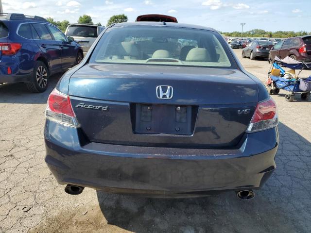 5KBCP3F84AB015032 - 2010 HONDA ACCORD EXL BLUE photo 6