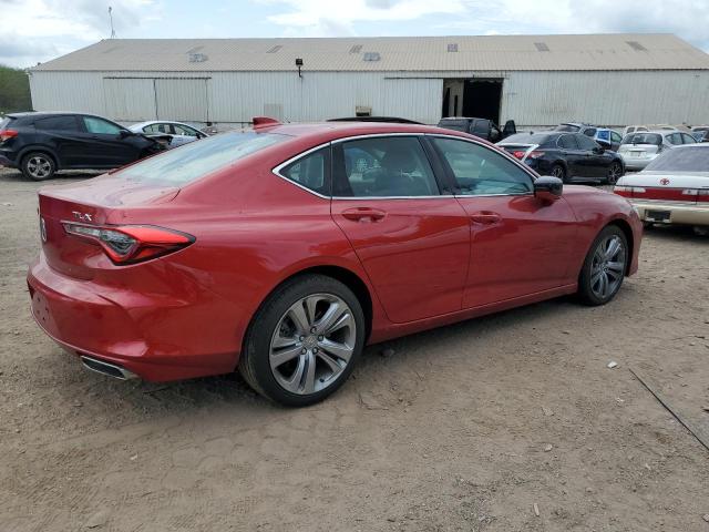 19UUB5F46MA008799 - 2021 ACURA TLX TECHNOLOGY RED photo 3