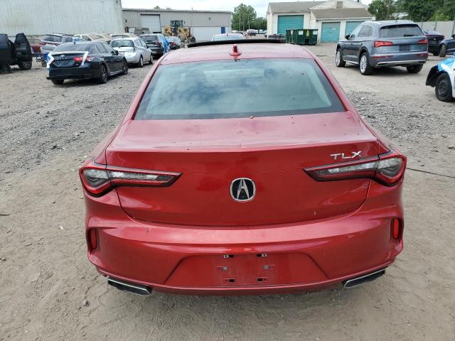 19UUB5F46MA008799 - 2021 ACURA TLX TECHNOLOGY RED photo 6