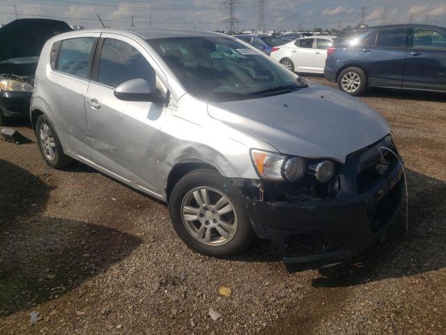 1G1JC6SH4F4220169 - 2015 CHEVROLET SONIC LT SILVER photo 4