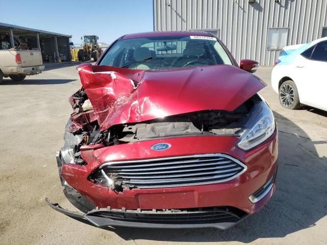 1FADP3J29HL238184 - 2017 FORD FOCUS TITANIUM RED photo 5