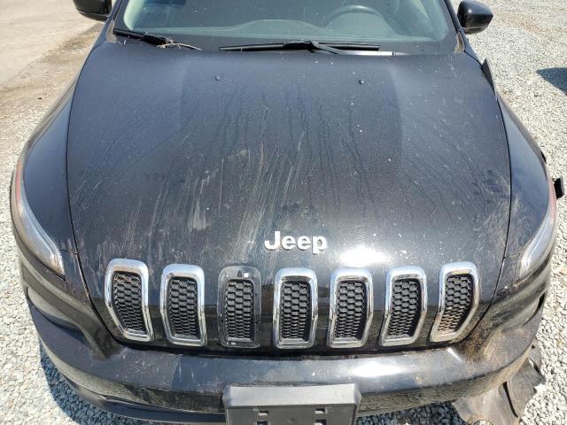 1C4PJLCSXHW643913 - 2017 JEEP CHEROKEE LATITUDE BLACK photo 12