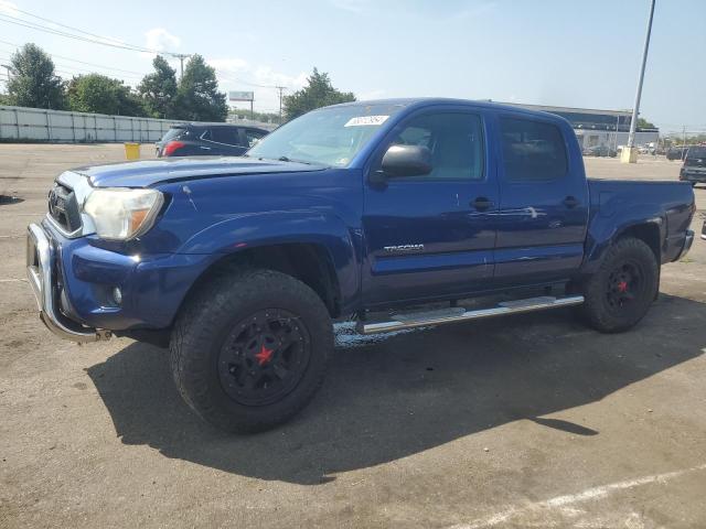 5TFJU4GNXFX076018 - 2015 TOYOTA TACOMA DOUBLE CAB PRERUNNER BLUE photo 1