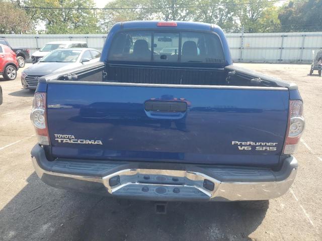 5TFJU4GNXFX076018 - 2015 TOYOTA TACOMA DOUBLE CAB PRERUNNER BLUE photo 6