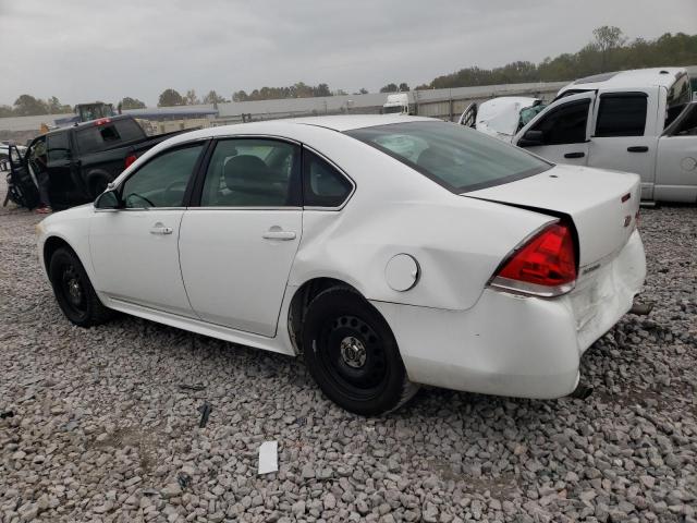 2G1WD5E3XD1261752 - 2013 CHEVROLET IMPALA POLICE WHITE photo 2