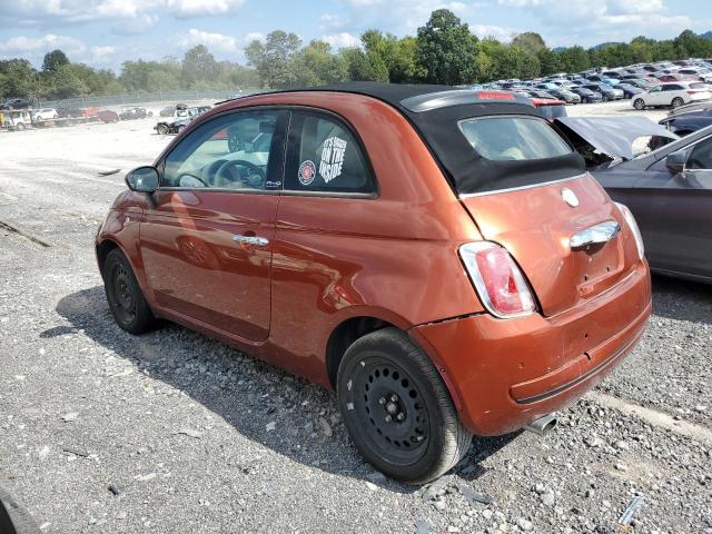 3C3CFFDR9CT223446 - 2012 FIAT 500 POP RED photo 2