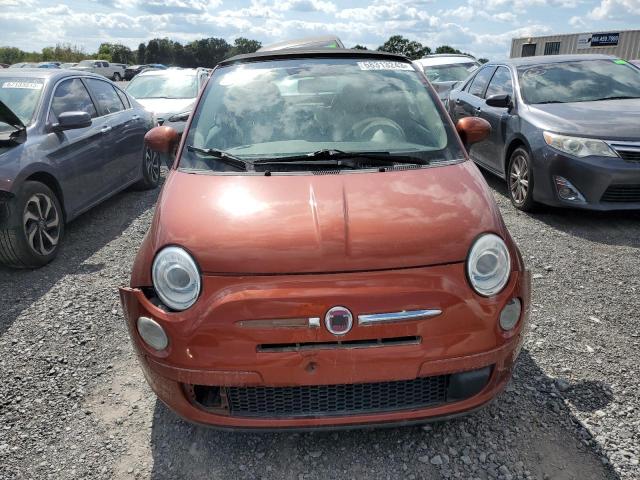 3C3CFFDR9CT223446 - 2012 FIAT 500 POP RED photo 5