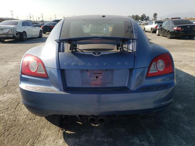 1C3AN69L65X025185 - 2005 CHRYSLER CROSSFIRE LIMITED BLUE photo 6